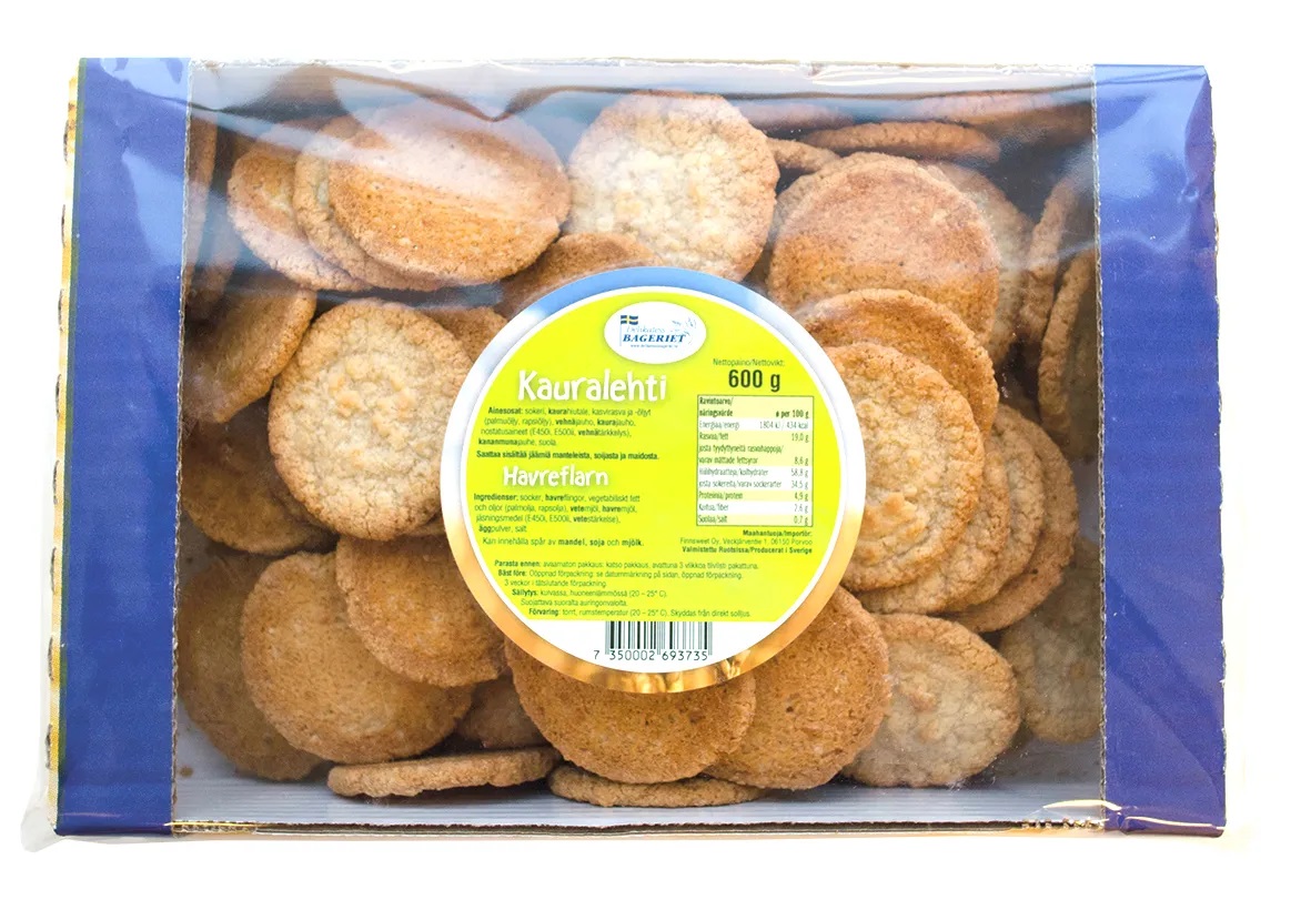 Bageriet Oatmeal Box 600g