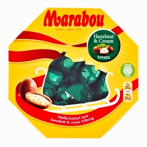 Marabou Hazelnut & Cream Treats 144g