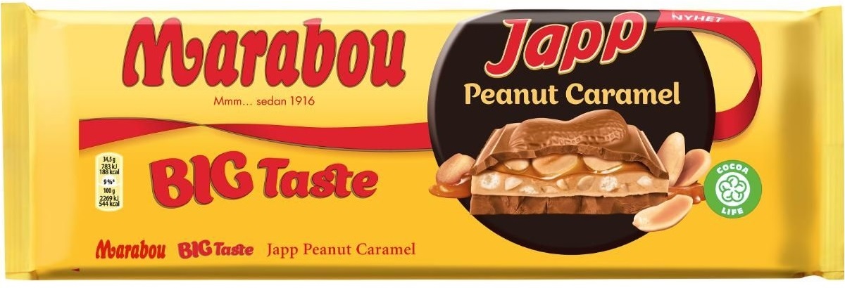 Marabou Japp Peanut Caramel 276g