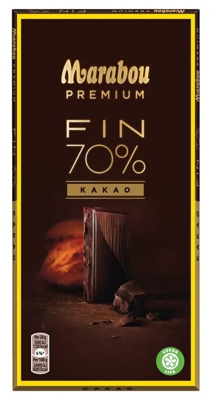 Marabou Premium 70% Cocoa 100g