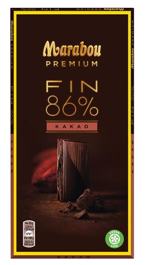 Marabou Premium Dark 86% Cocoa 100g