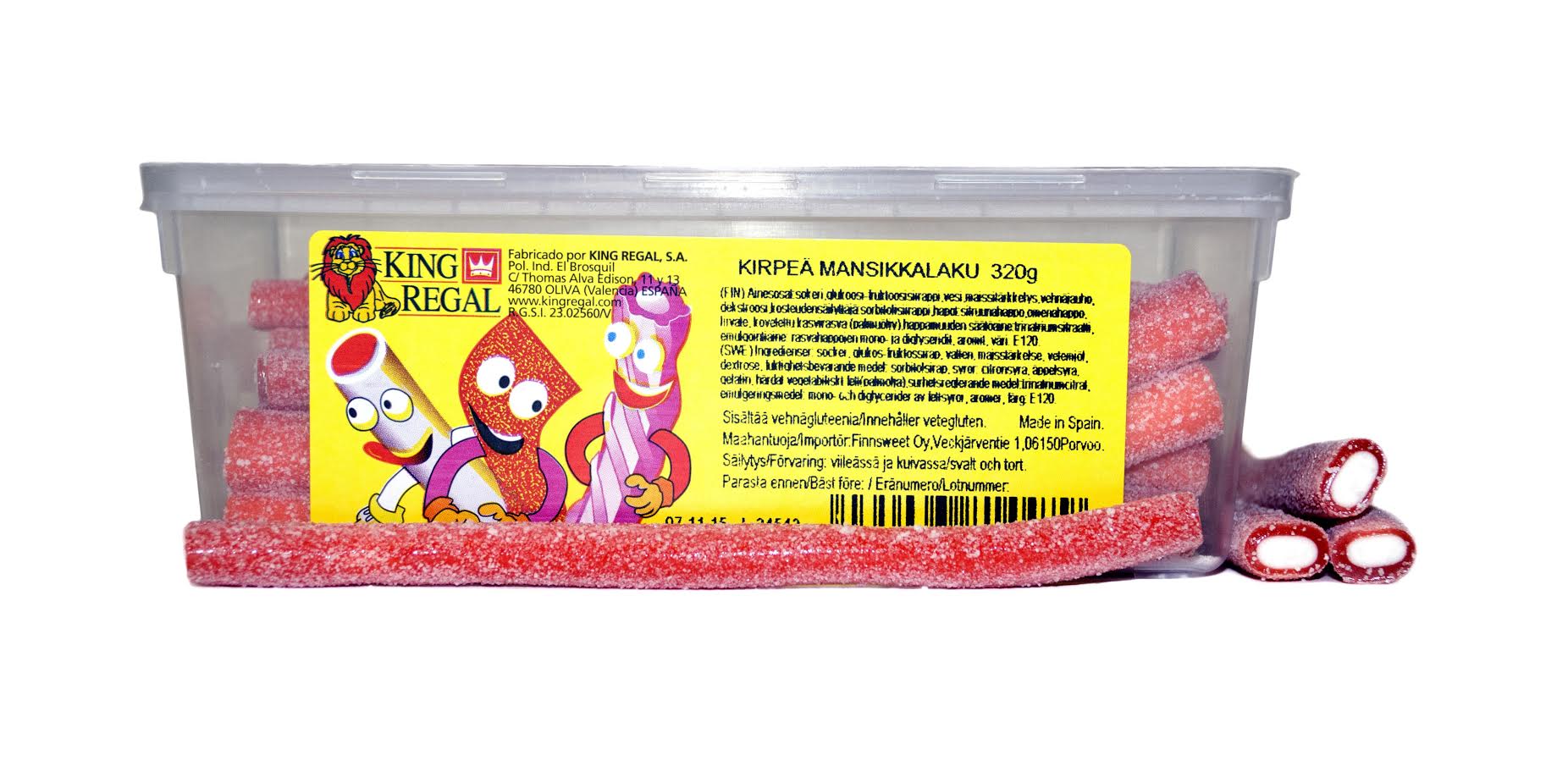 King Regal Candy Strawberry 320g