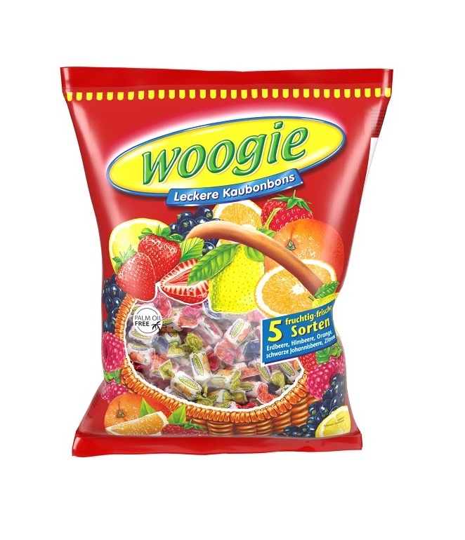 Woogie Chewy Sweets 500g 
