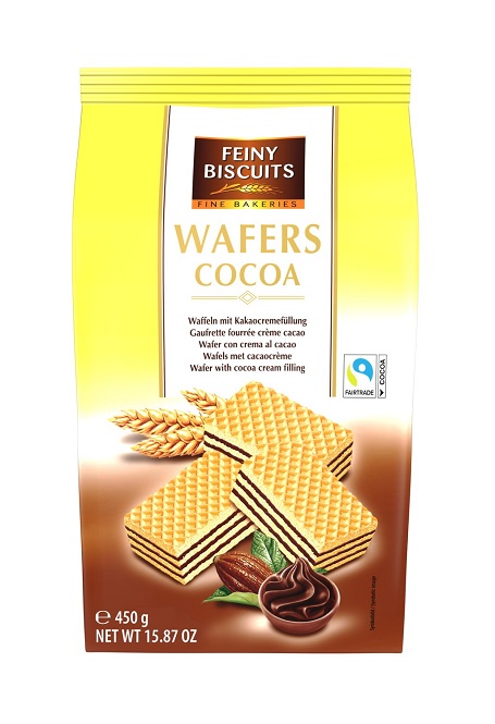 Wafers With Cocoa Cream Filling 450g 
