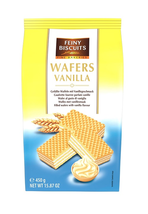 Wafer with vanilla cream filling 450g
