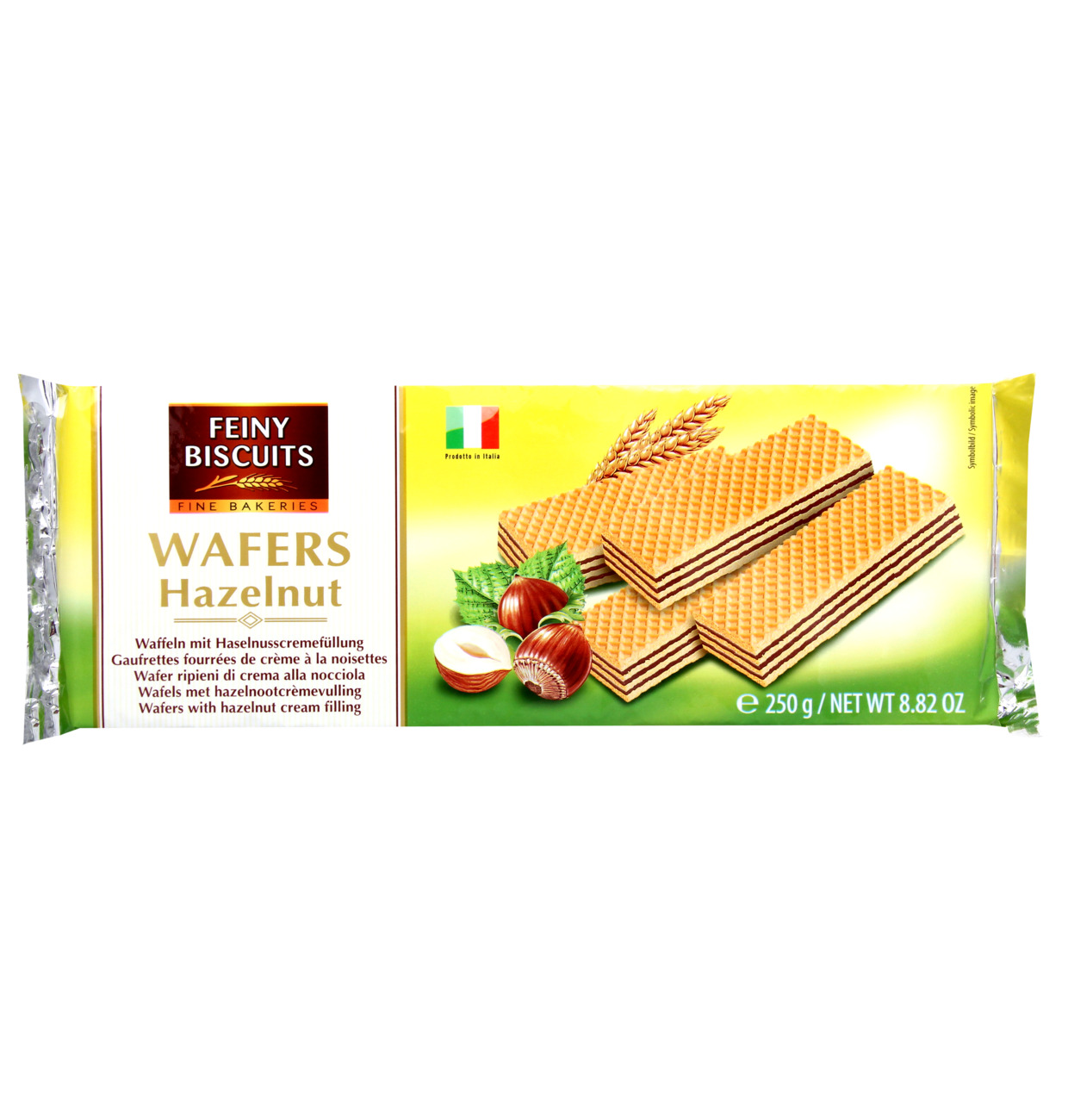 Feiny Biscuits Wafers With Hazelnut Filling 250g