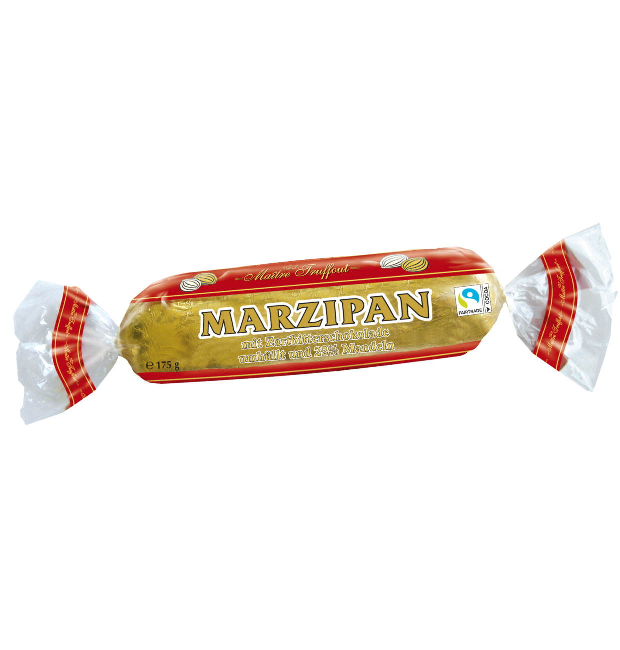 Marzipan Bar With Dark Chocolate 175g 