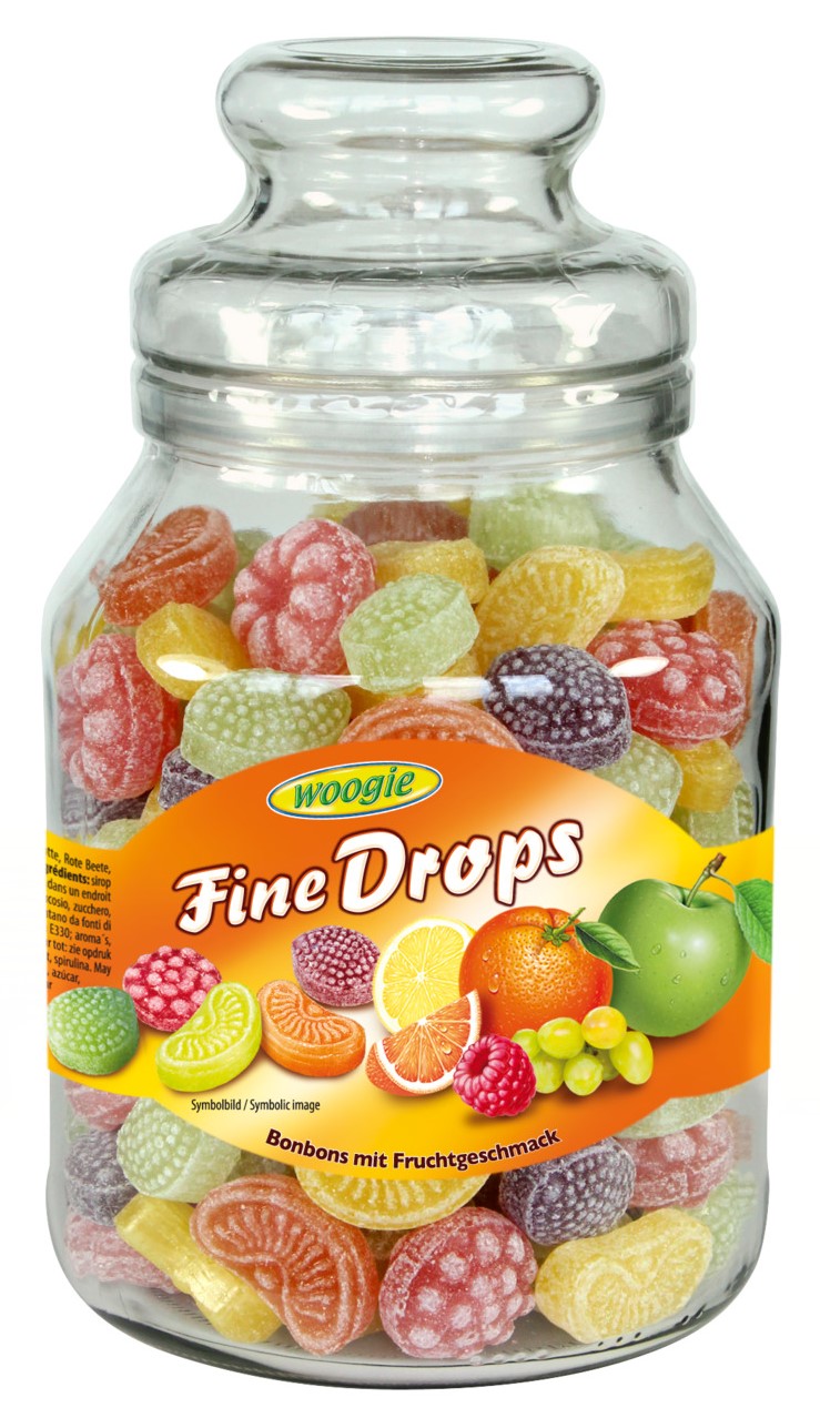 Woogie Candies With Fruits Mix Flavour 966g