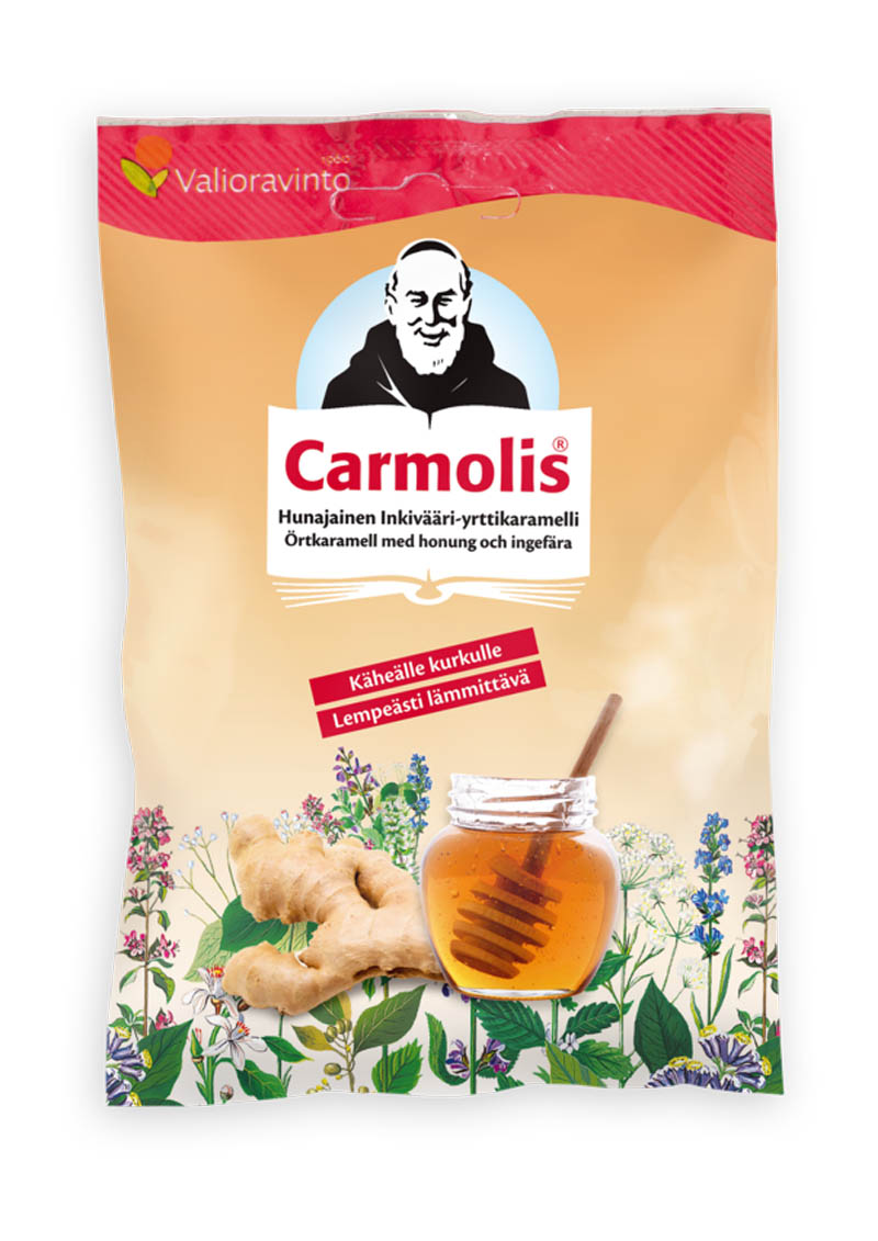 Carmolis Caramel Ginger Honey 72g 