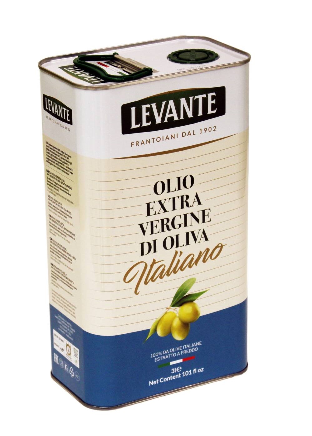 Levante Extra Virgin Olive Oil 3 L