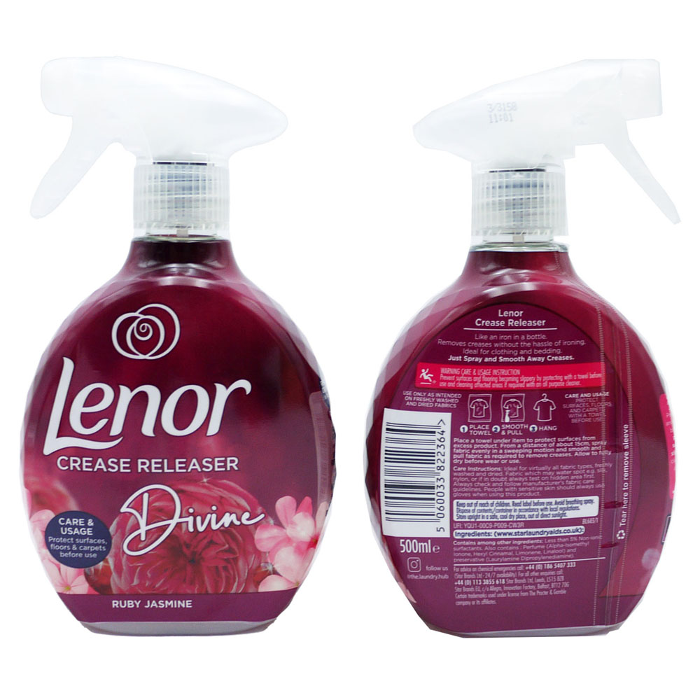 Lenor Profumatore Crease Realeaser Ruby Jasmine 500 Ml