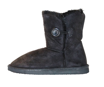 Men's winter boot short, black 42-46