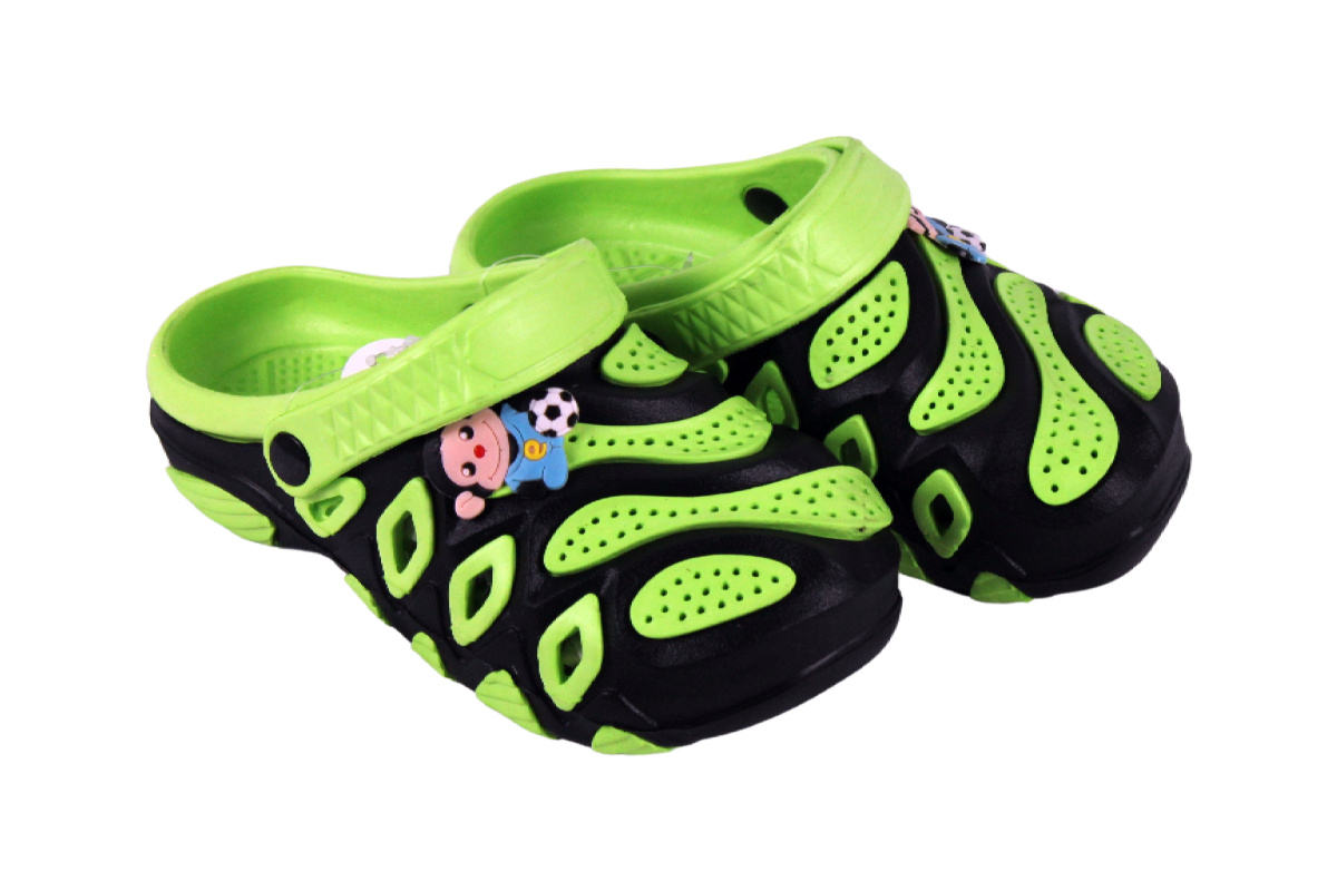 Children's sandals green 30-35