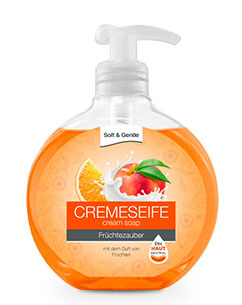 Soft & Gentle Cream Soap Magic Fruits Pump 500ml