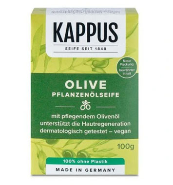 Soap Kappus Olive in Coloured Box 100g