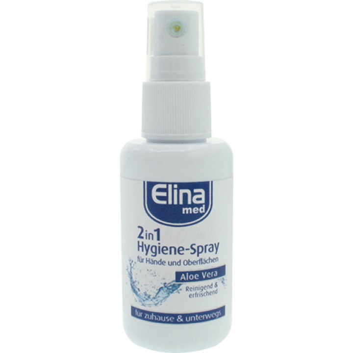 Hygienic Spray 50ml Elina 2in1 in spray bottle