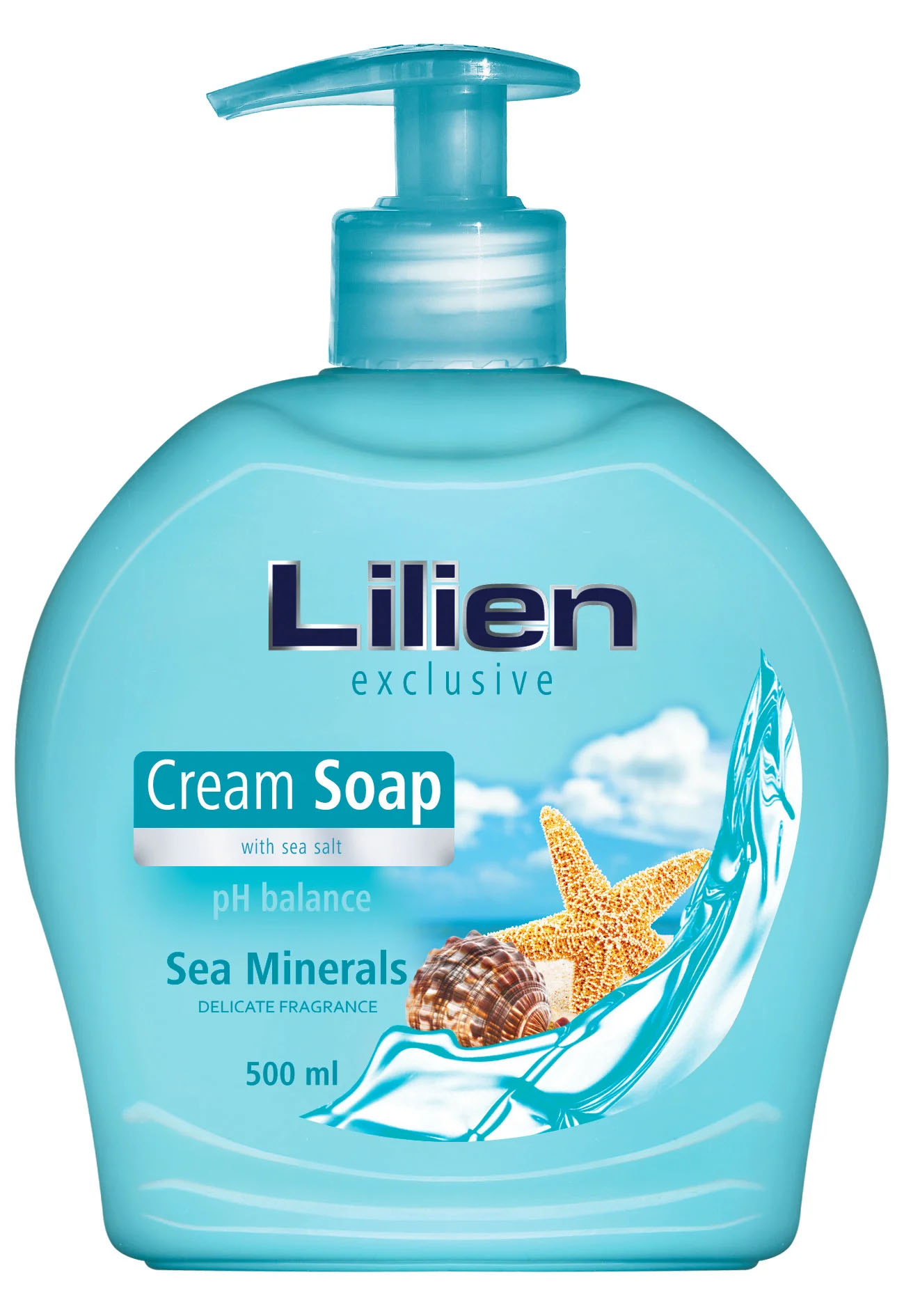 Lilien Cream Soap Sea Minerals 500ml