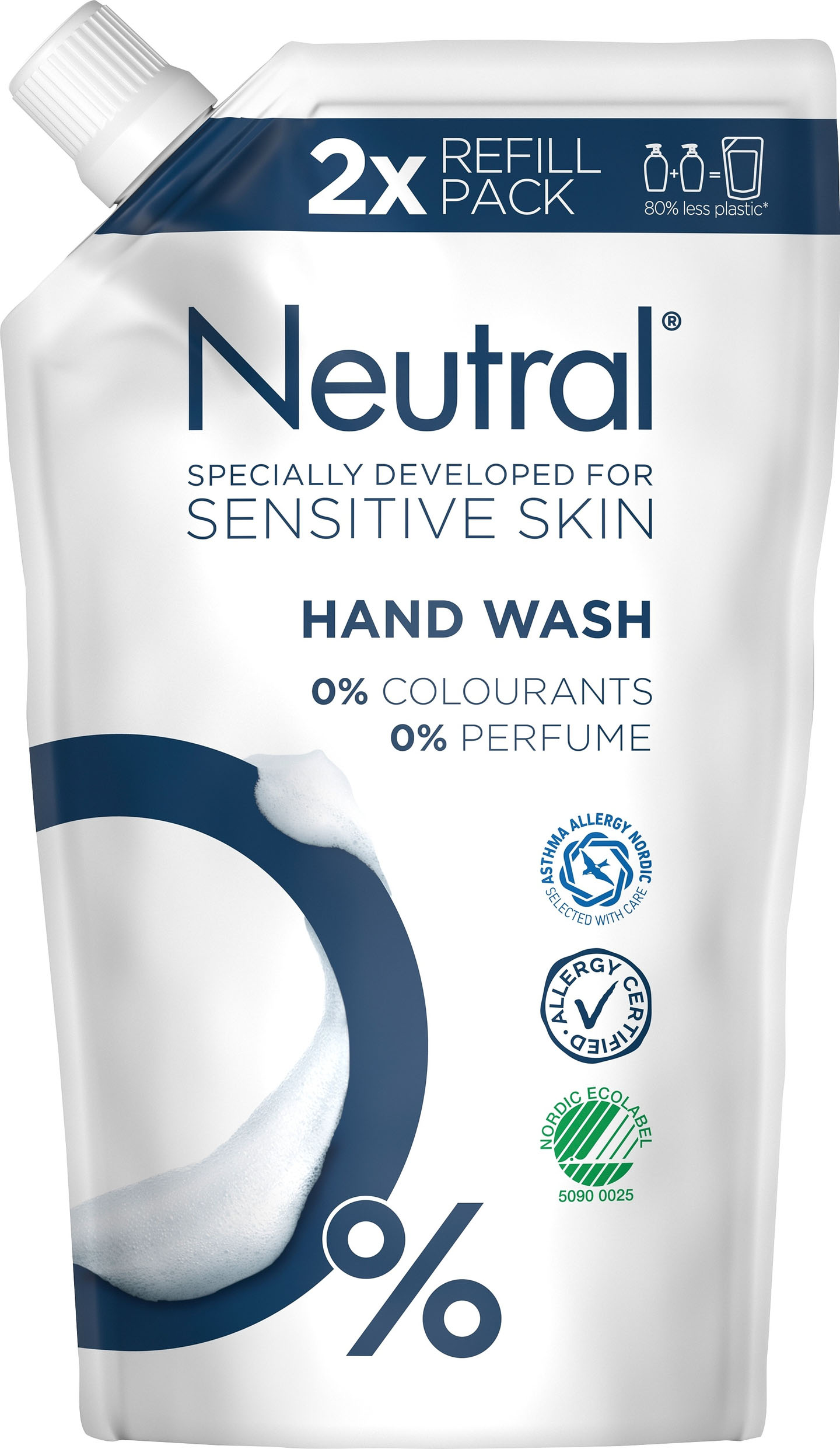 Neutral Liquid Soap Refill Bag 500Ml 0%