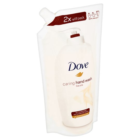 Dove Fine Silk Liquid Soap Refill 500ml