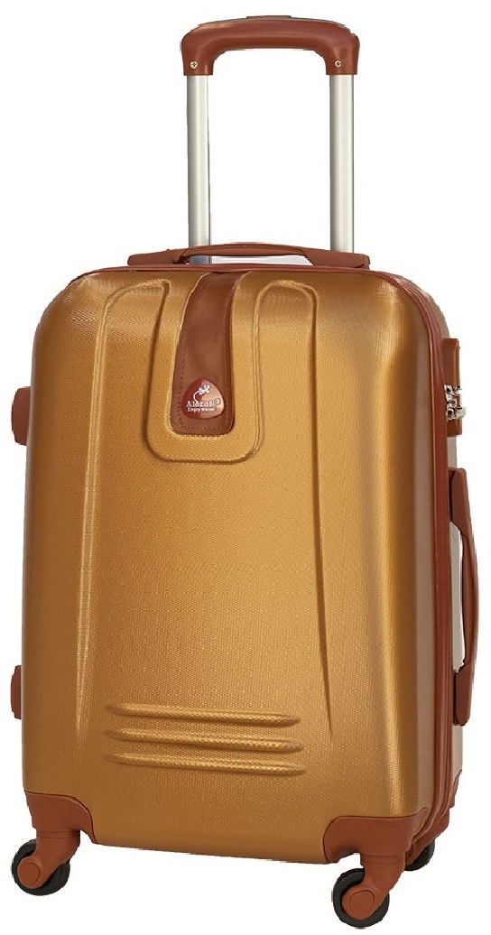 Качественный чемодан Alezar Travel Bag Gold 20-24-28 | Laplandia Market