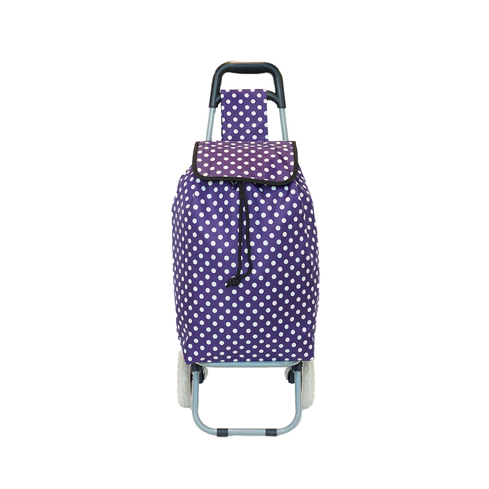 Alezar Trolley Violet/Dots (2 wheels) 94*22*36 cm