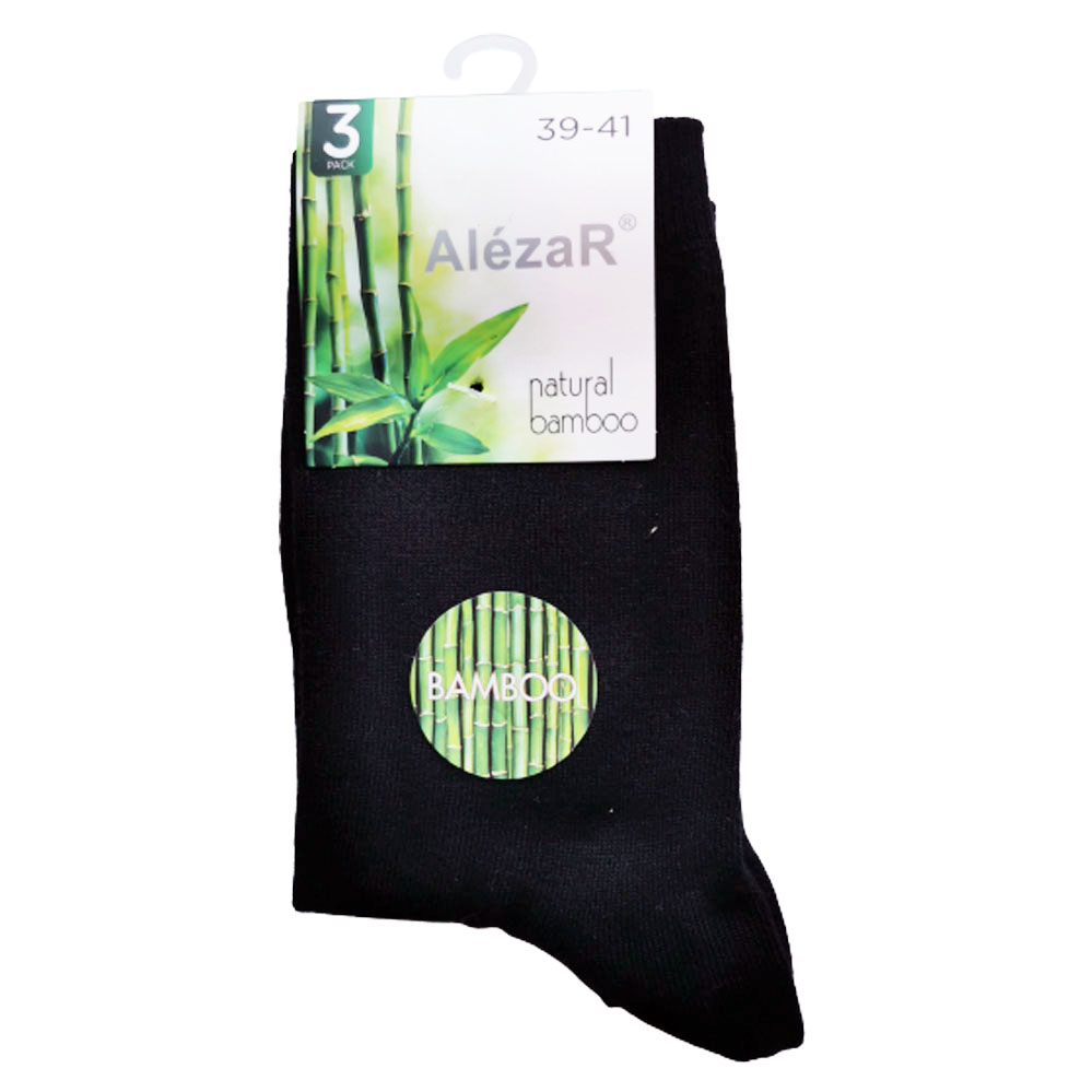 alezar socks Bamboo Black MIX 39-41 