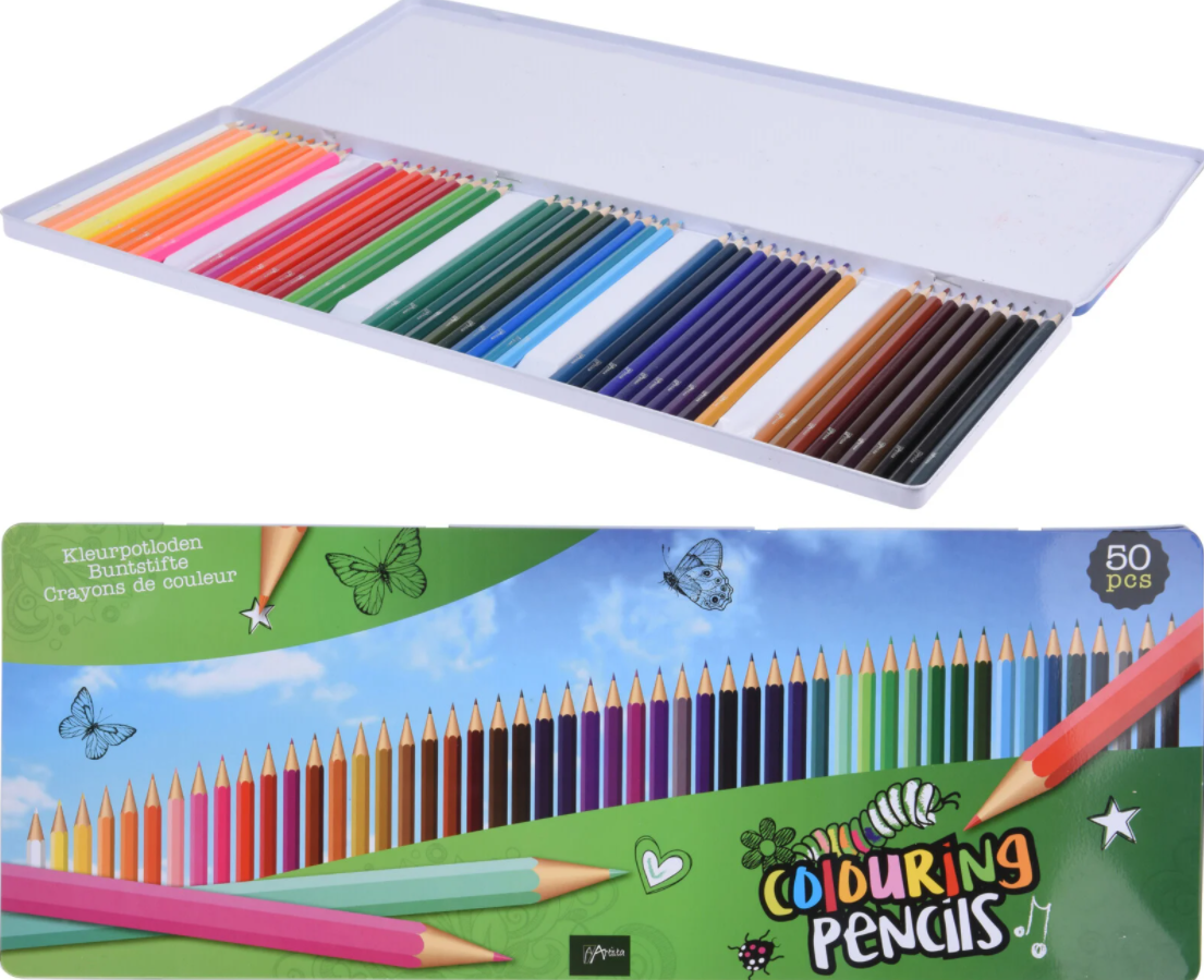 Crayons 50 colors