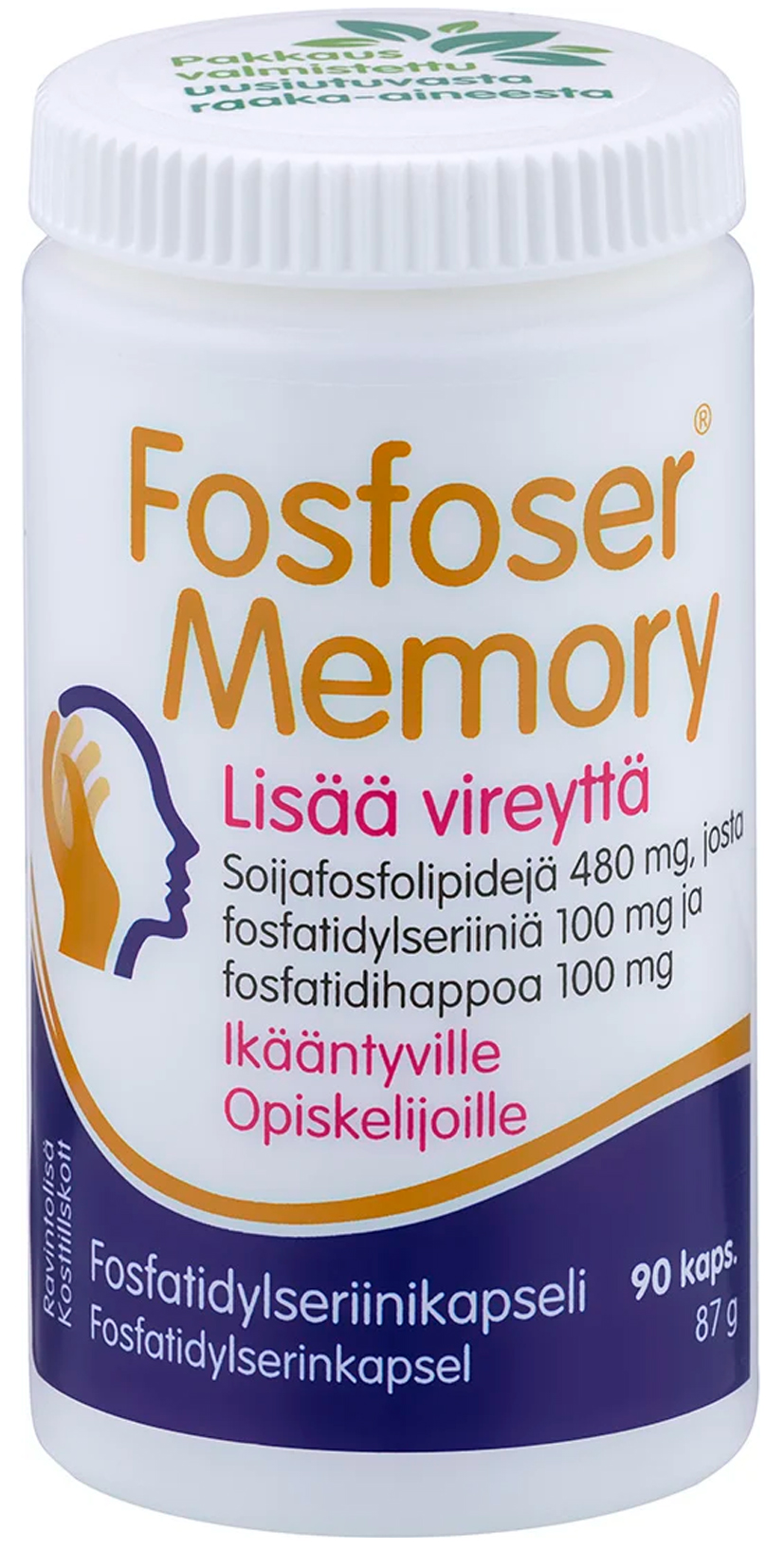 Fosfoser Memory 90 kaps 87g | Laplandia Market