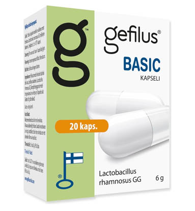 Gefilus Basic Lactic acid bacteria 20 capsules 
