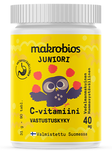 Makrobios Junior  C-vitamin 40mg 90 pcs