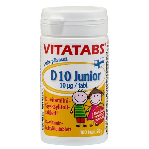 Vitatabs D10 Junior 100 pcs
