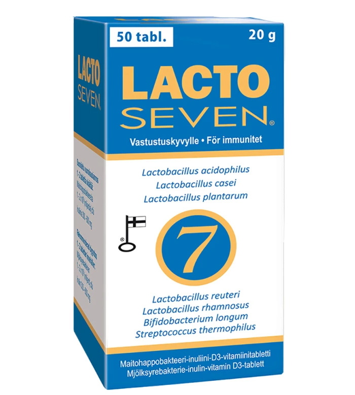 Lactoseven Lactic acid bacteria 50 pills