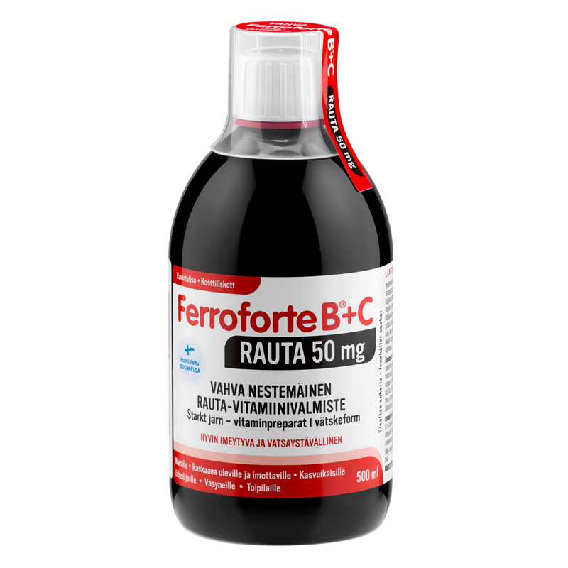 Ferroforte B + C Iron 50 mg 500 ml 