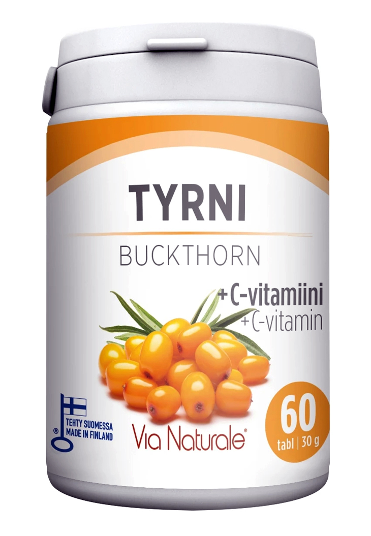 Via Naturale Sea buckthorn + vitamin C 60 tablets