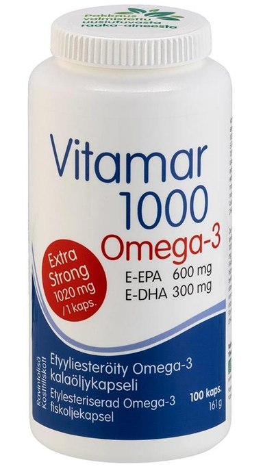 Vitamar 1000 Omega-3 extra,100tabs/161g